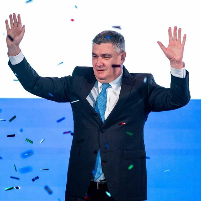 Aktualni hrvatski predsjednik Zoran Milanović osvojio je drugi mandat