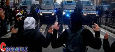 Policija se sukobila s prosvjednicima u Bruxellesu