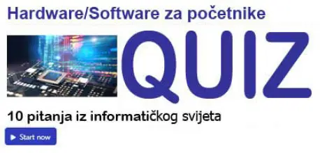 KVIZ: Pitanja iz informatike