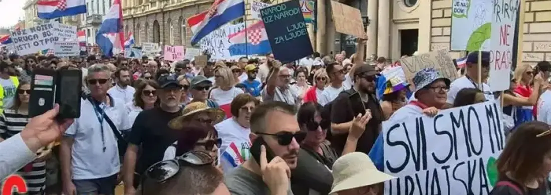 U Zagrebu održan prosvjed zbog ilegalno odloženog opasnog otpada