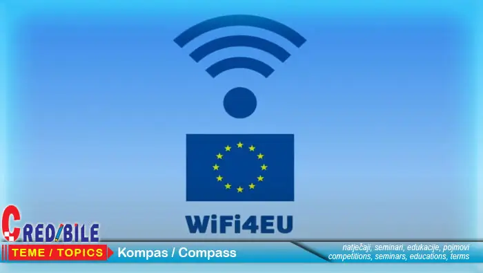 Inicijativa WiFi4EU - besplatan pristup Wi-Fi povezivosti za građane