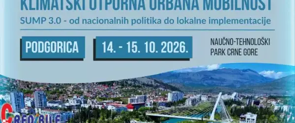 Klimatski otporna urbana mobilnost u fokusu 11. CIVINET foruma u Podgorici
