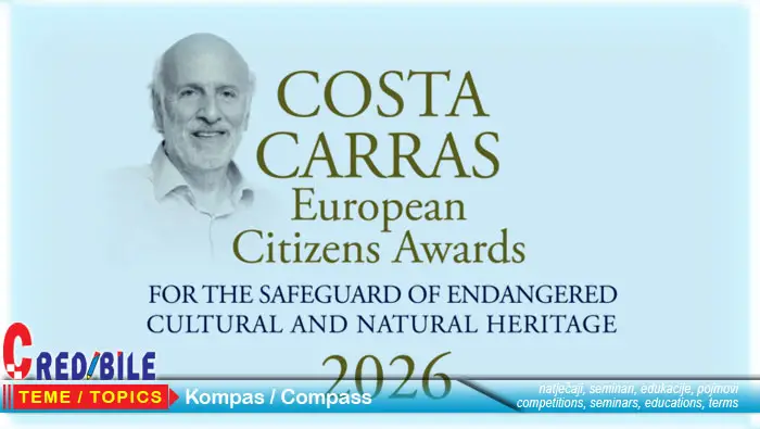 Prijavite se za nagrade Costa Carras European Citizens Awards